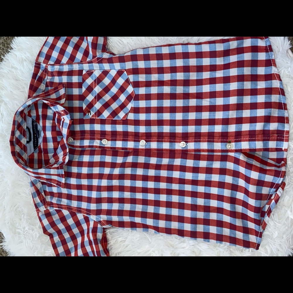 Plaid boy shirt